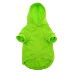Barking Basics Dog Hoodie - Green