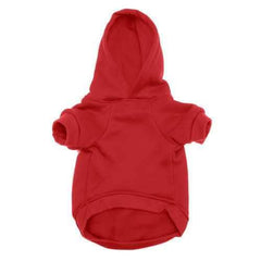 Barking Basics Dog Hoodie - Red
