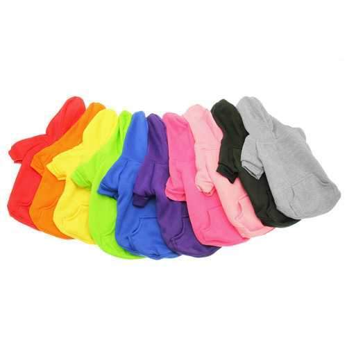 Barking Basics Dog Hoodie - Dark Pink