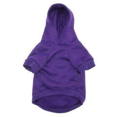 Barking Basics Dog Hoodie - Purple