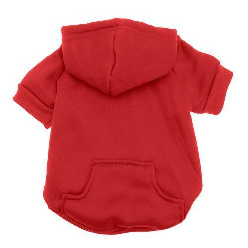 Barking Basics Dog Hoodie - Red