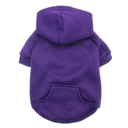 Barking Basics Dog Hoodie - Purple