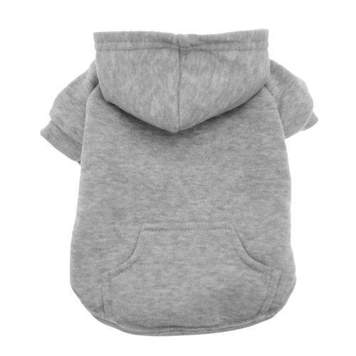 Barking Basics Dog Hoodie - Gray