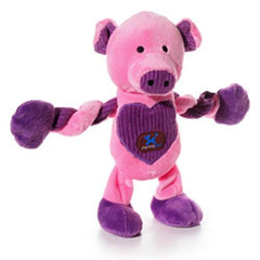 Pucker-Up Pig Pulleez Dog Toy