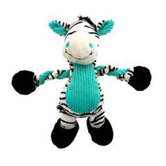 Pulleez Zany Zebra Dog Toy