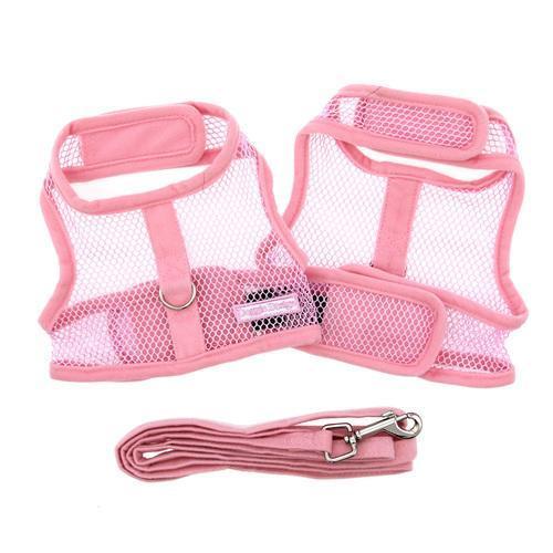 Cool Mesh Dog Harness - Solid Pink
