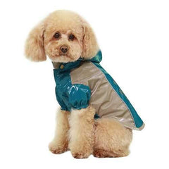 Parisian Pet Boat Race Dog Raincoat - Teal