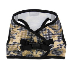 American River Camo Choke Free Dog Harness - Brown