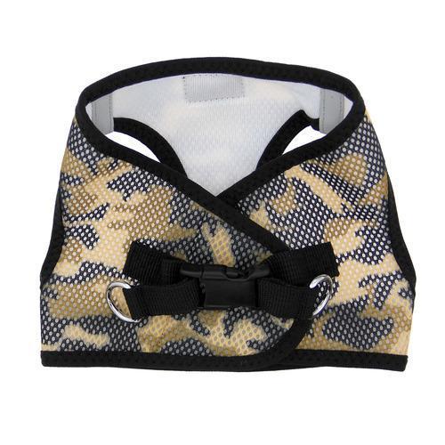 American River Camo Choke Free Dog Harness - Brown