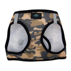 American River Camo Choke Free Dog Harness - Brown