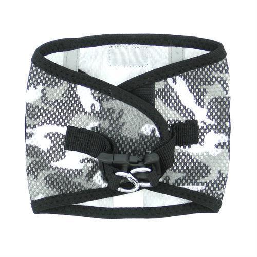 American River Camo Choke-Free Dog Harness - Gray