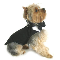 Classic Dog Tuxedo Set with Tails by Doggie Design