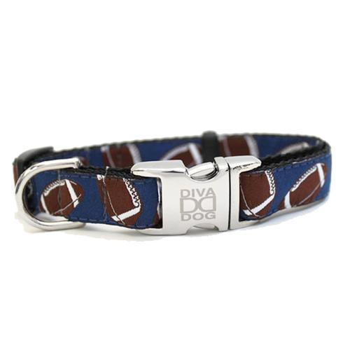 Football Dog Collar by Diva Dog