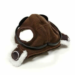 Aviator Dog Hat by Dogo - Brown