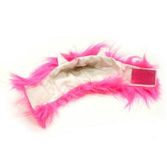 Furry Monster Dog Hat by Dogo - Pink