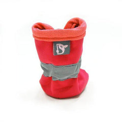 Slip-On Paws Dog Booties by Dogo - Solid Red