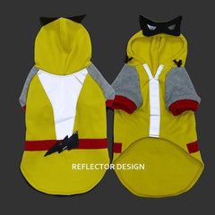 Super Hero Dog Sweatshirt by Dogo - Yellow