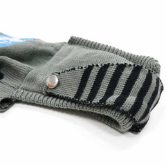 Knight Dog Sweater by Dogo - Gray