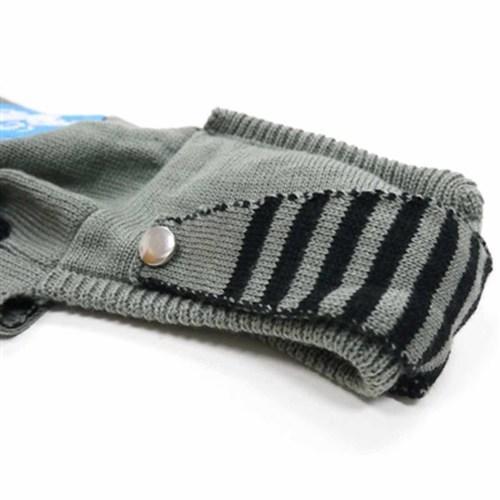Knight Dog Sweater by Dogo - Gray