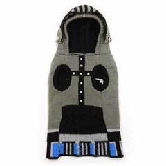 Knight Dog Sweater by Dogo - Gray