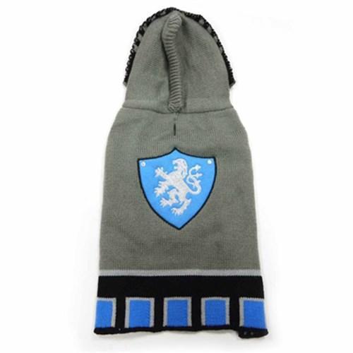 Knight Dog Sweater by Dogo - Gray