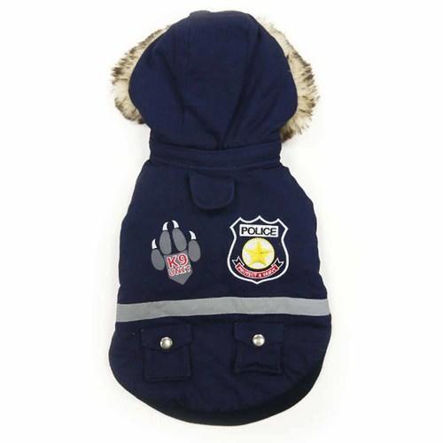 Police Dog Jacket by Dogo - Navy Blue