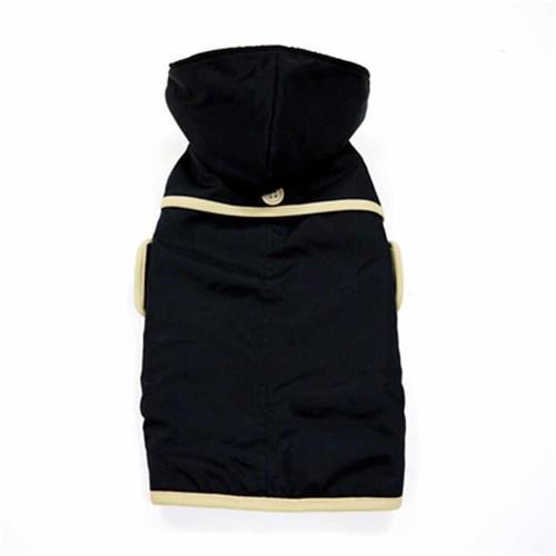 Classic Trench Dog Coat by Dogo - Black