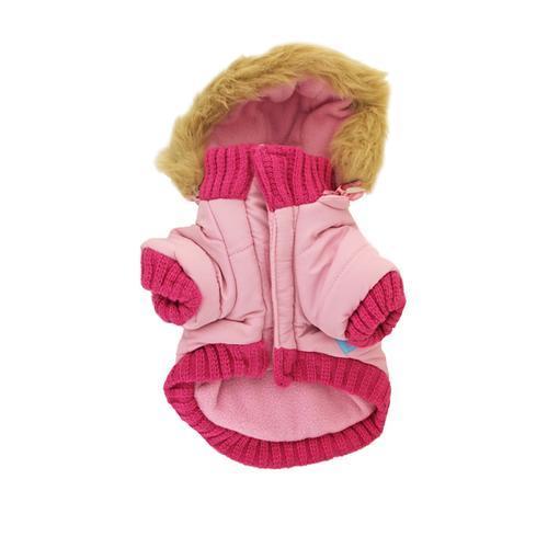 Pocket Dog Parka by Dogo - Pink