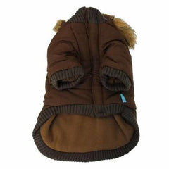 Pocket Dog Parka by Dogo - Brown