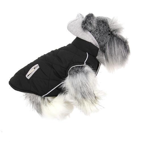 City Puffer Dog Jacket by Dogo - Black