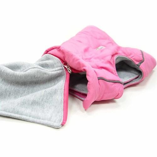 City Puffer Dog Jacket by Dogo - Pink