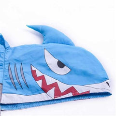 Shark Dog Raincoat by Dogo - Blue