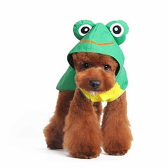Frog Dog Raincoat by Dogo - Green