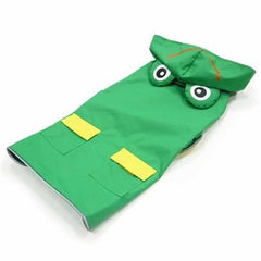 Frog Dog Raincoat by Dogo - Green