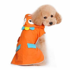 Monster Dog Raincoat by Dogo - Orange