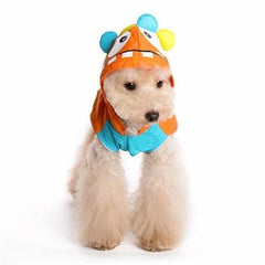 Monster Dog Raincoat by Dogo - Orange
