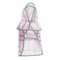 Jelly Dog Raincoat by Dogo - Pink