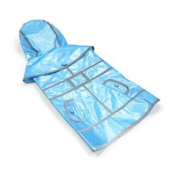 Jelly Dog Raincoat by Dogo - Blue
