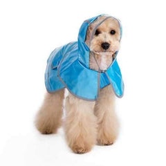 Jelly Dog Raincoat by Dogo - Blue