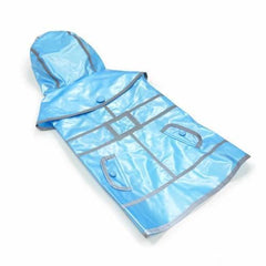 Jelly Dog Raincoat by Dogo - Blue