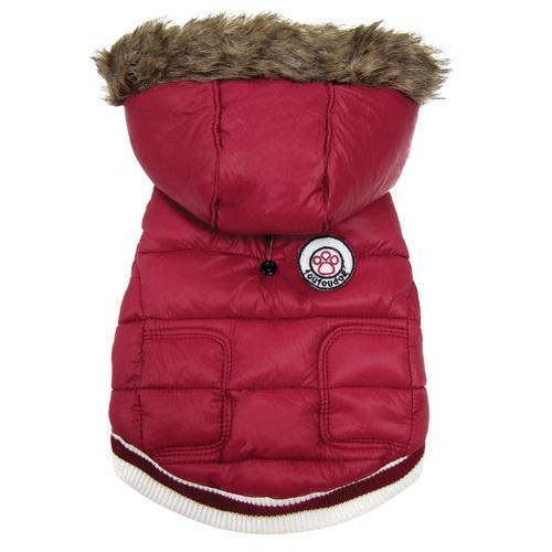 Expedition Parka Dog Coat - Red