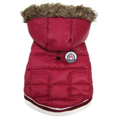 Expedition Parka Dog Coat - Red