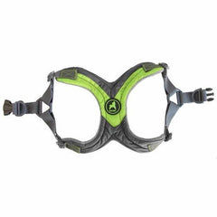 Gooby Trekking Step-in Memory Foam Dog Harness - Lime Green