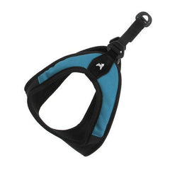 Gooby Escape Proof Easy Fit Dog Harness - Turquoise