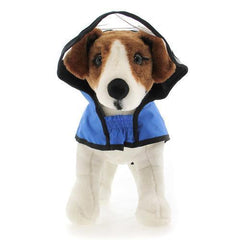 Gooby Adjustable Dog Raincoat - Blue