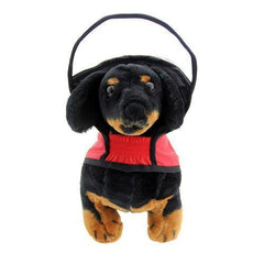 Gooby Adjustable Dog Raincoat - Red