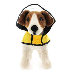 Gooby Adjustable Dog Raincoat - Yellow