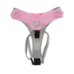 Doggles Pink & Gray V Mesh Harness