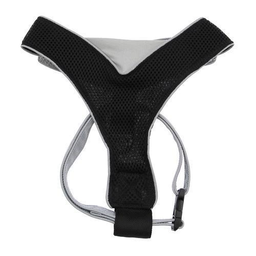 Doggles Black & Gray V Mesh Harness