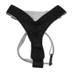 Doggles Black & Gray V Mesh Harness